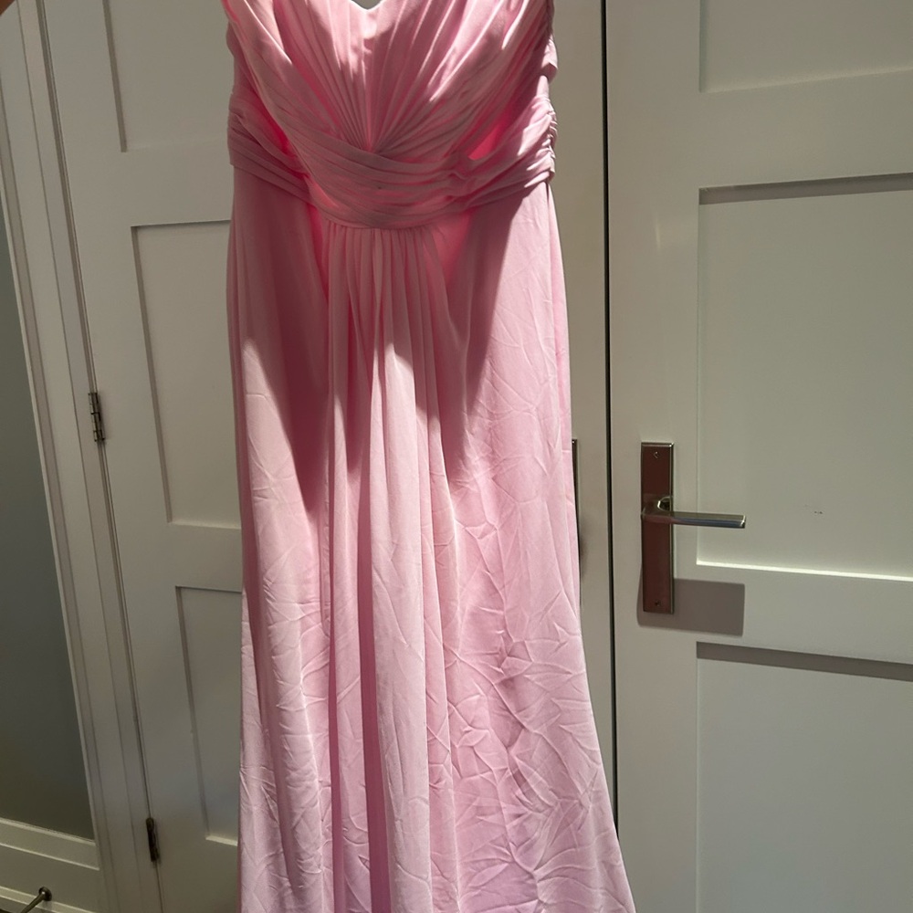 Elegant Pink Evening Gown